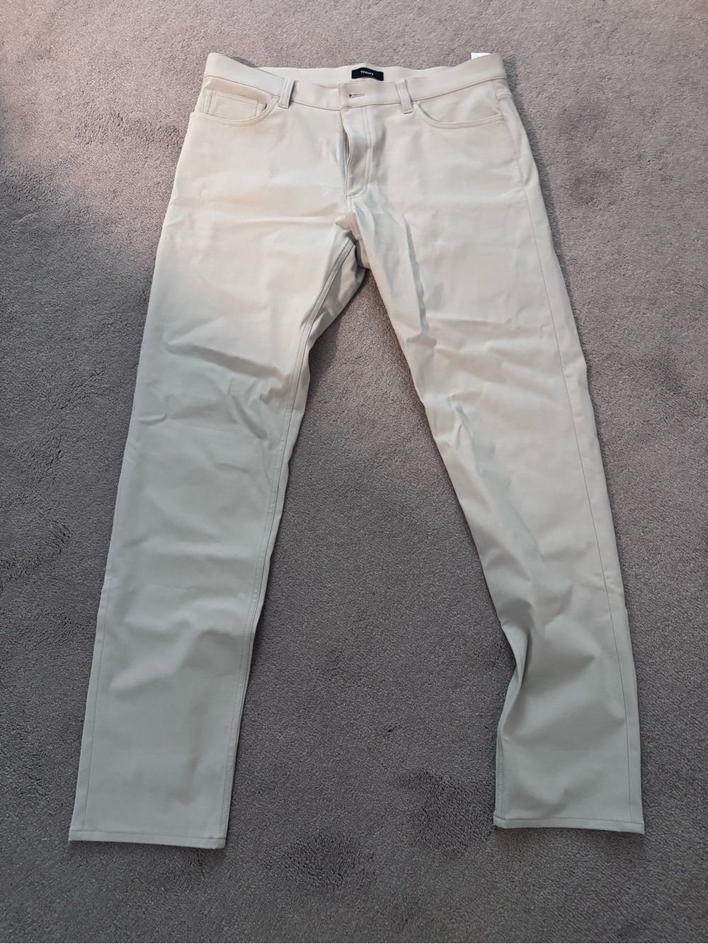 Theory Men's Chinos in Off-White